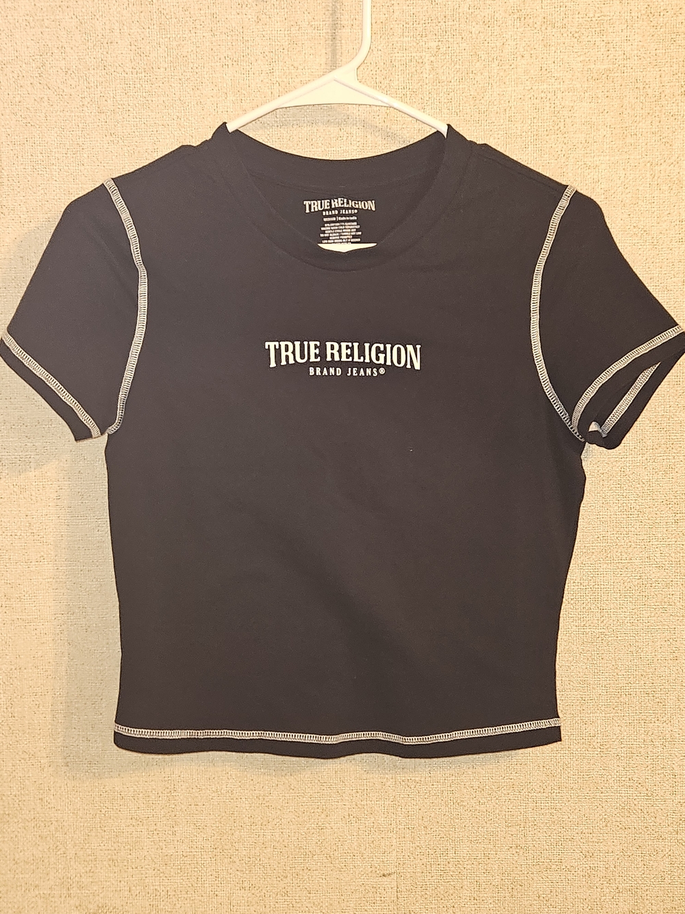 Womans True Religion Crop Tee